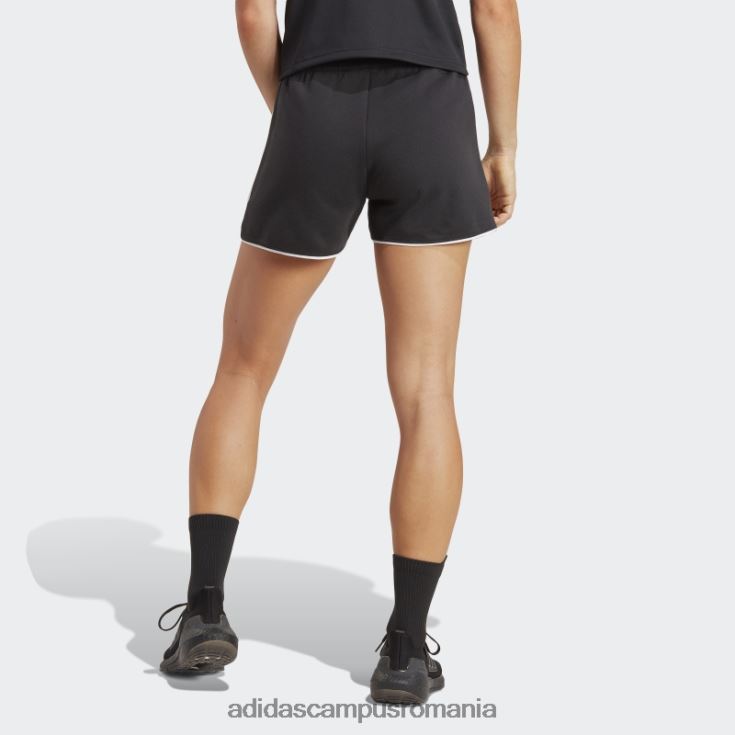 adidas campus romania pantaloni scurți de transpirație tiro 23 league black hot femei negru J266N216933