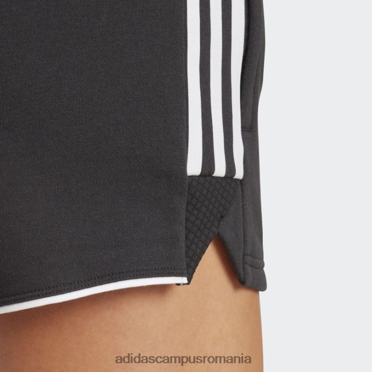 adidas campus romania pantaloni scurți de transpirație tiro 23 league black hot femei negru J266N216933