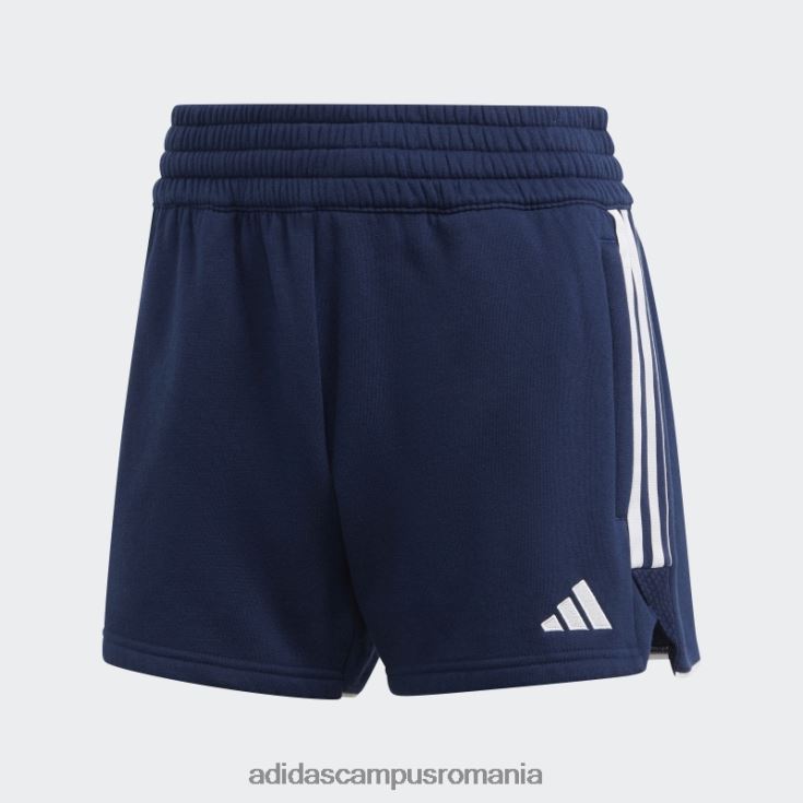 adidas campus romania pantaloni scurți de transpirație tiro 23 league bleumarin adidas femei albastru marin J266N216794