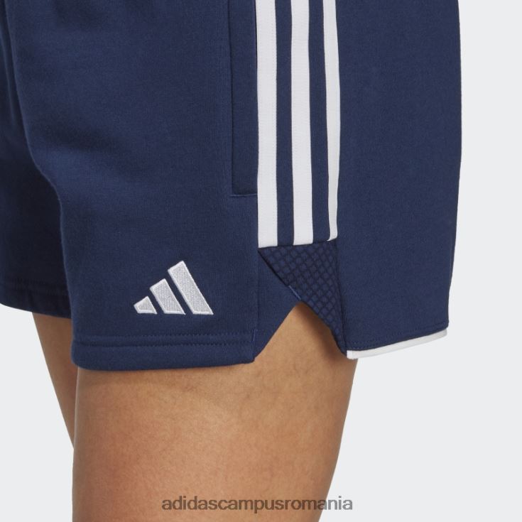 adidas campus romania pantaloni scurți de transpirație tiro 23 league bleumarin adidas femei albastru marin J266N216794
