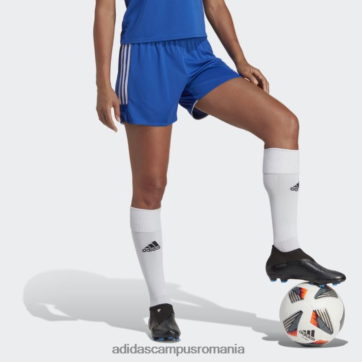 adidas campus romania pantaloni scurți fashion tiro 23 league alb femei albastru regal/alb J266N29899