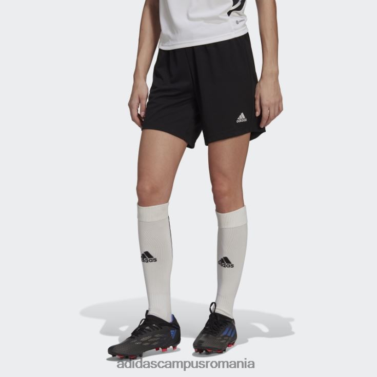 adidas campus romania pantaloni scurți negru entrada 22 femei negru J266N216643