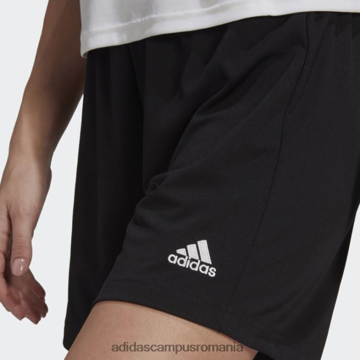 adidas campus romania pantaloni scurți negru entrada 22 femei negru J266N216643