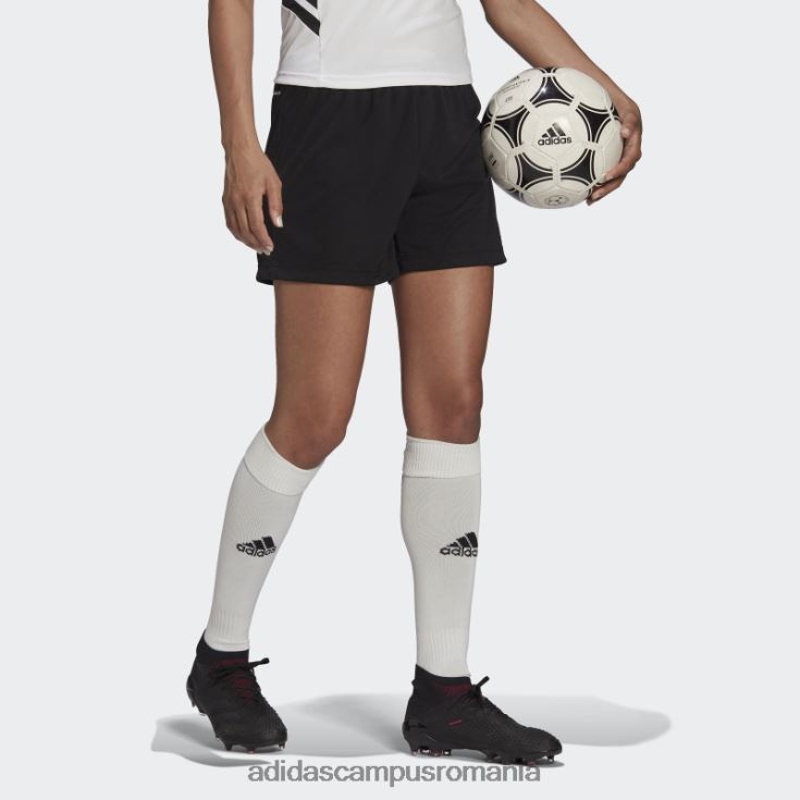 adidas campus romania pantaloni scurți negru entrada 22 femei negru J266N23742