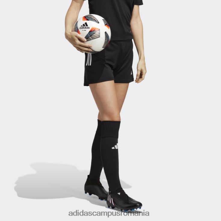 adidas campus romania pantaloni scurți tiro 23 pro negru femei alb negru J266N217401