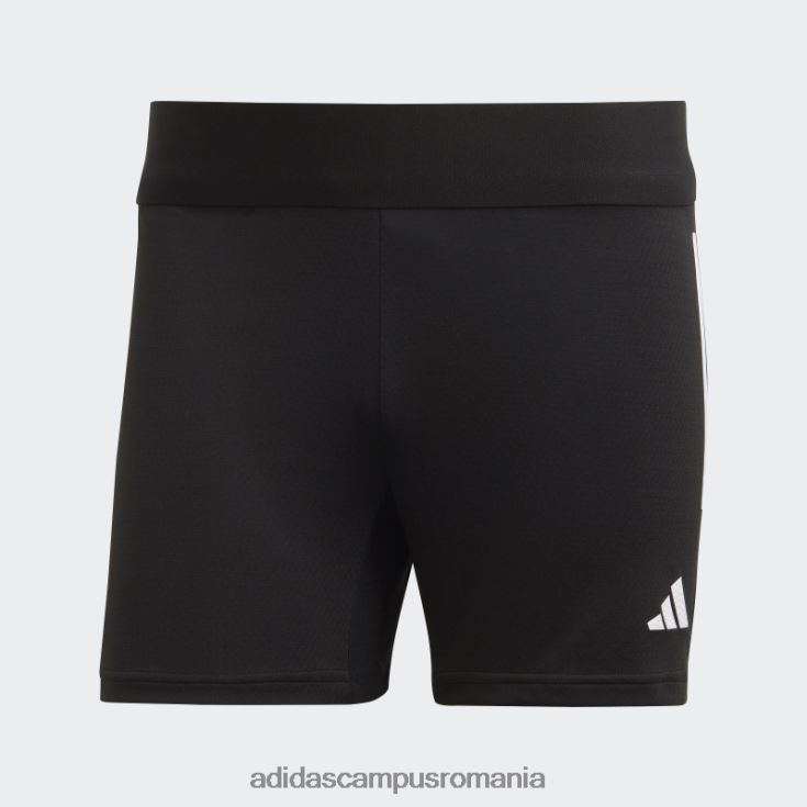 adidas campus romania pantaloni scurți tiro 23 pro negru femei alb negru J266N217401