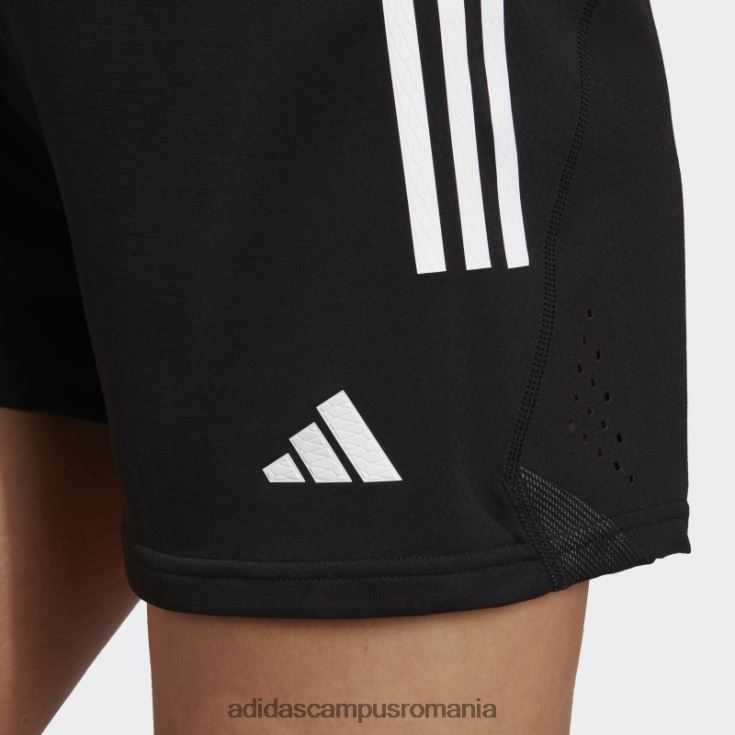 adidas campus romania pantaloni scurți tiro 23 pro negru femei alb negru J266N217401