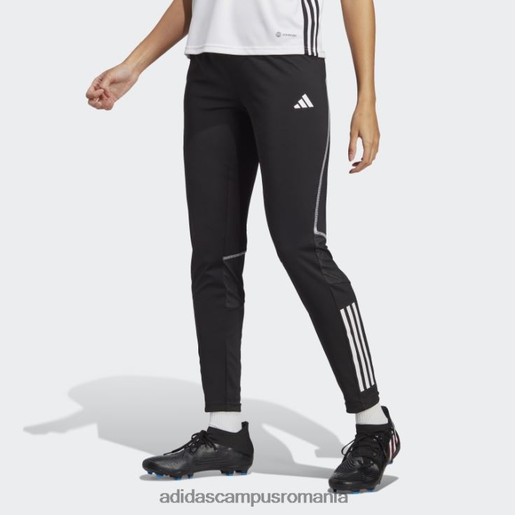 adidas campus romania pantaloni tiro 23 pro negri femei alb negru J266N217149