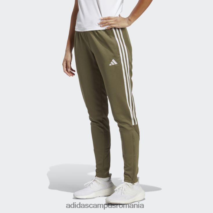 adidas campus romania pantaloni tiro olive adidas femei măsliniu/alb J266N29705