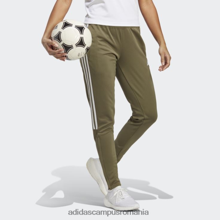 adidas campus romania pantaloni tiro olive adidas femei măsliniu/alb J266N29705