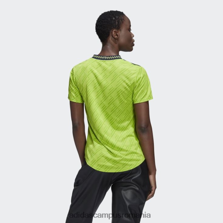adidas campus romania slime manchester united 22/23 tricou al treilea autentic femei slime J266N217321