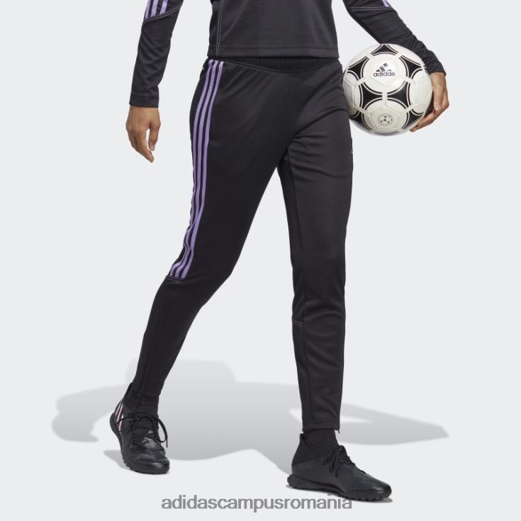 adidas campus romania tiro 23 club antrenament pantaloni de trening violet femei negru/violet J266N216518