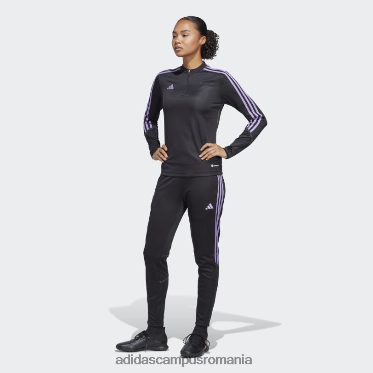 adidas campus romania tiro 23 club antrenament pantaloni de trening violet femei negru/violet J266N216518