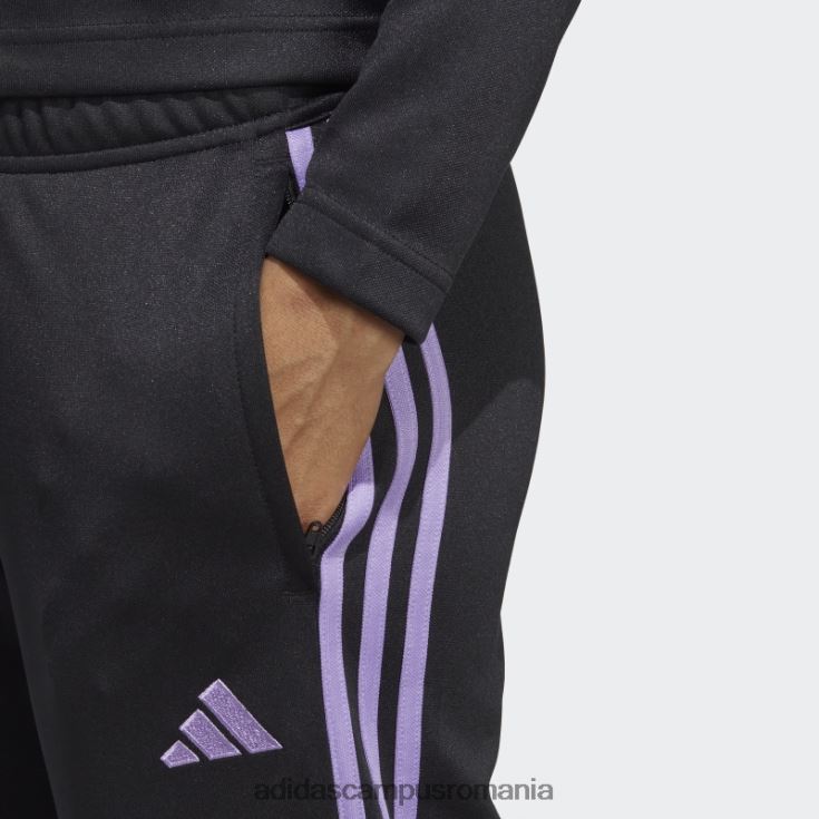 adidas campus romania tiro 23 club antrenament pantaloni de trening violet femei negru/violet J266N216518