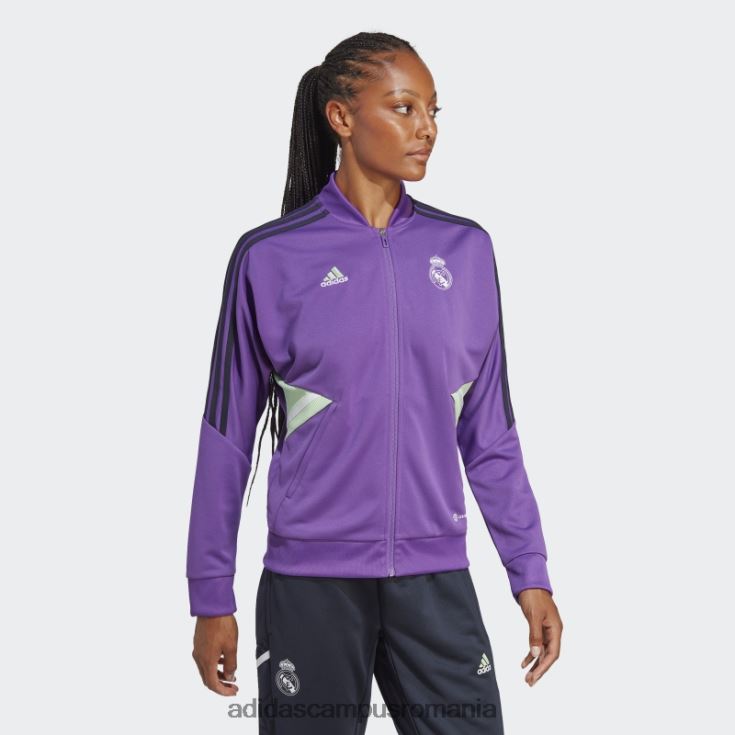 adidas campus romania top de antrenament condivo 22 de la real madrid mov adidas femei Violet J266N217292