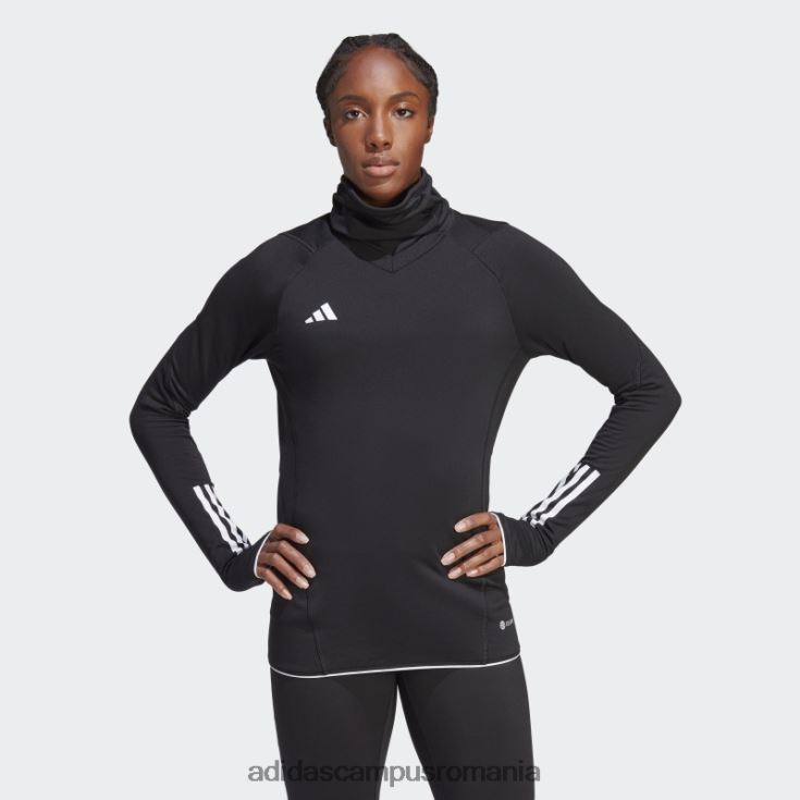 adidas campus romania top negru tiro 23 pro cald femei alb negru J266N217170