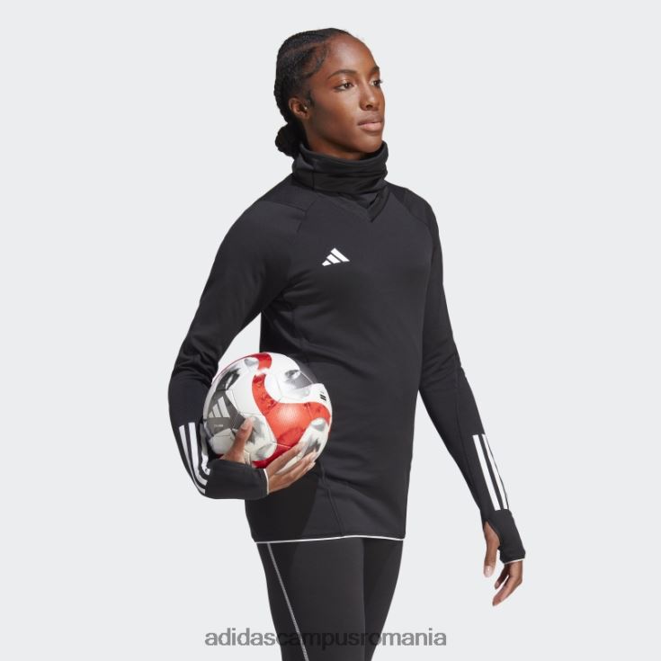 adidas campus romania top negru tiro 23 pro cald femei alb negru J266N217170
