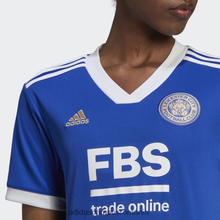 adidas campus romania tricou acasă leicester city fc 22/23 albastru îndrăzneț adidas femei albastru îndrăzneț J266N217499