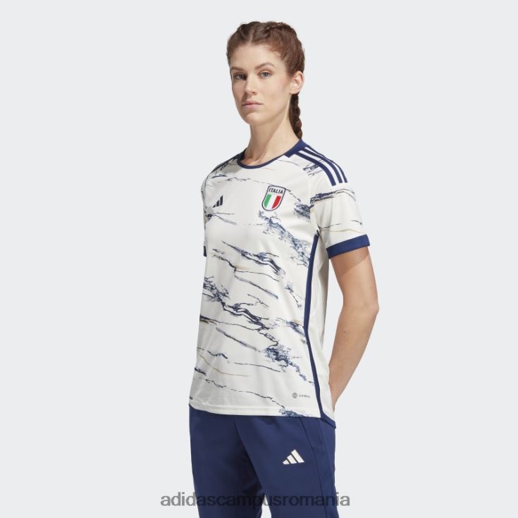 adidas campus romania tricou alb al echipei Italiei feminin 23 deplasare femei alb J266N217501