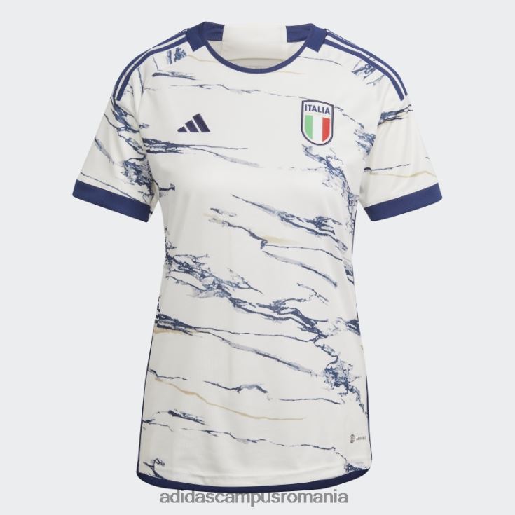 adidas campus romania tricou alb al echipei Italiei feminin 23 deplasare femei alb J266N217501