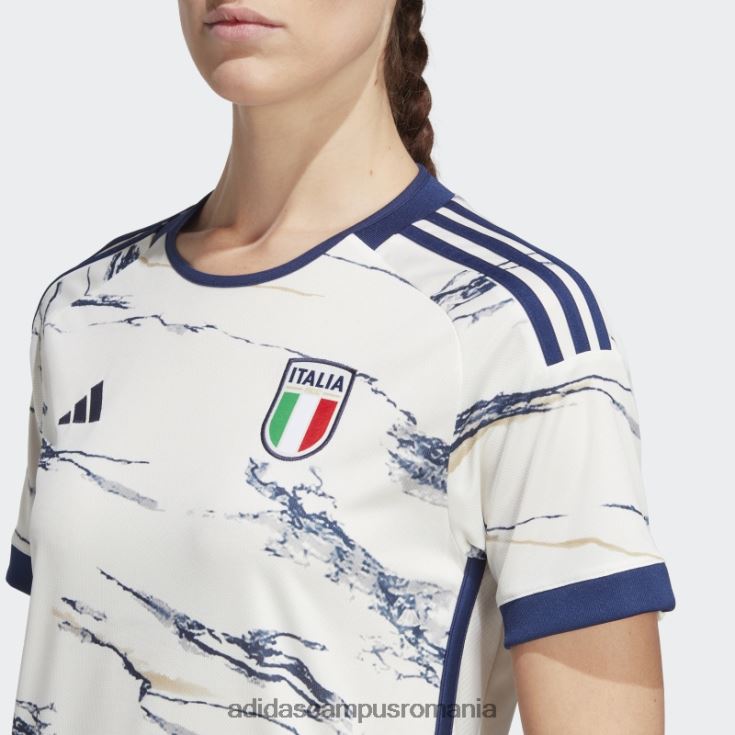 adidas campus romania tricou alb al echipei Italiei feminin 23 deplasare femei alb J266N217501