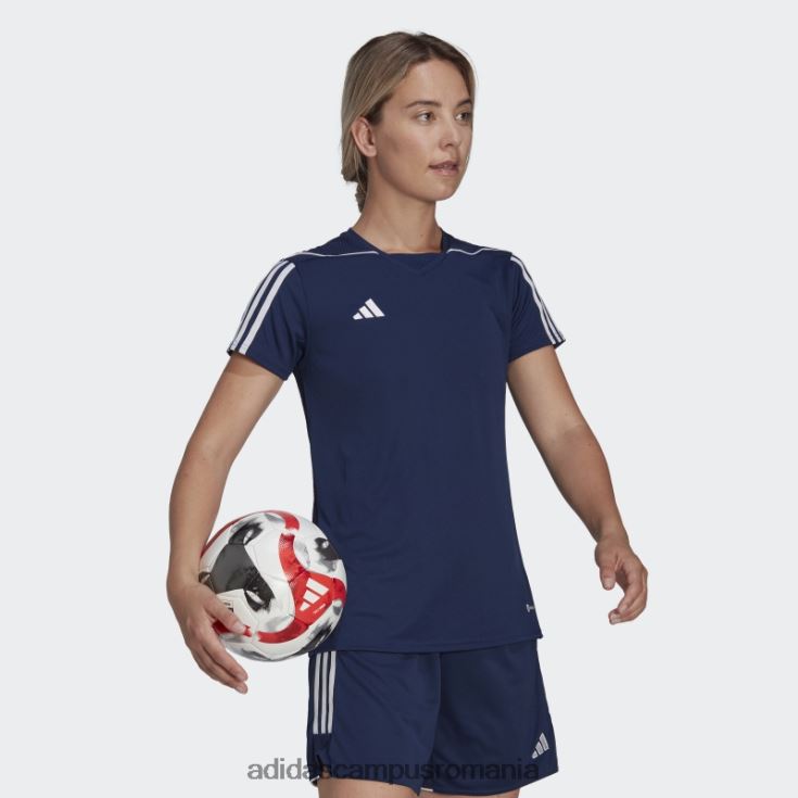 adidas campus romania tricou alb al ligii tiro 23 femei bleumarin/alb J266N217349