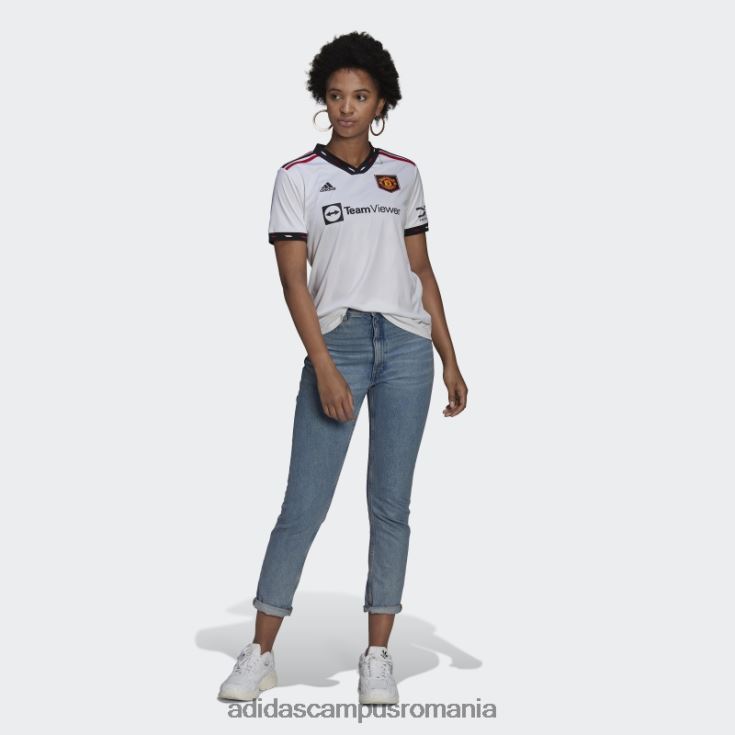 adidas campus romania tricou alb manchester united 22/23 deplasare adidas femei alb J266N216521