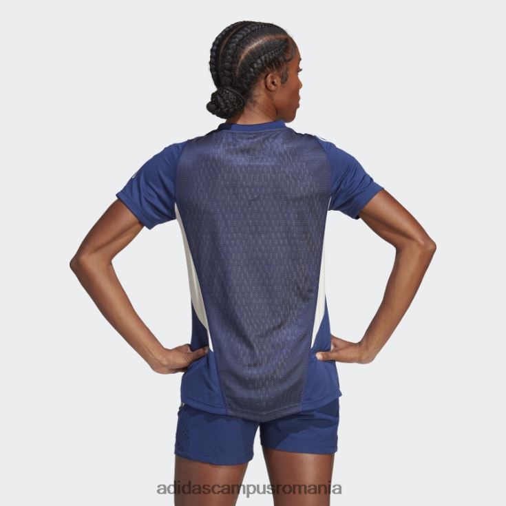 adidas campus romania tricou albastru închis Italia tiro 23 pro femei albastru închis/alb J266N217405