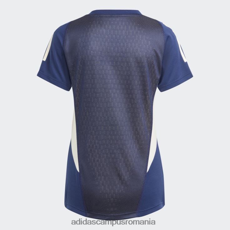 adidas campus romania tricou albastru închis Italia tiro 23 pro femei albastru închis/alb J266N217405