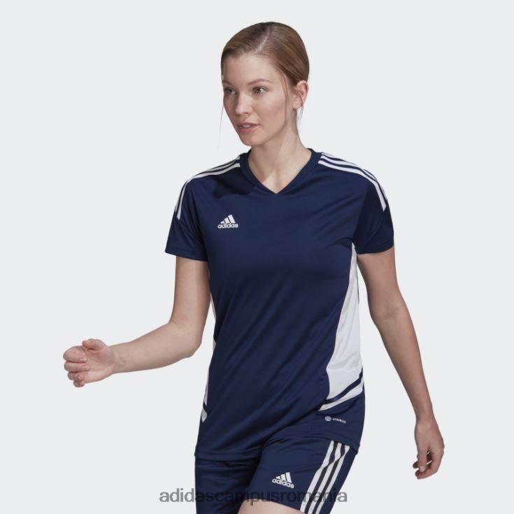 adidas campus romania tricou condivo 22 bleumarin adidas femei bleumarin/alb J266N29468