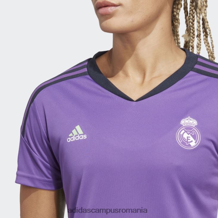 adidas campus romania tricou de antrenament real madrid condivo 22 violet femei Violet J266N217306