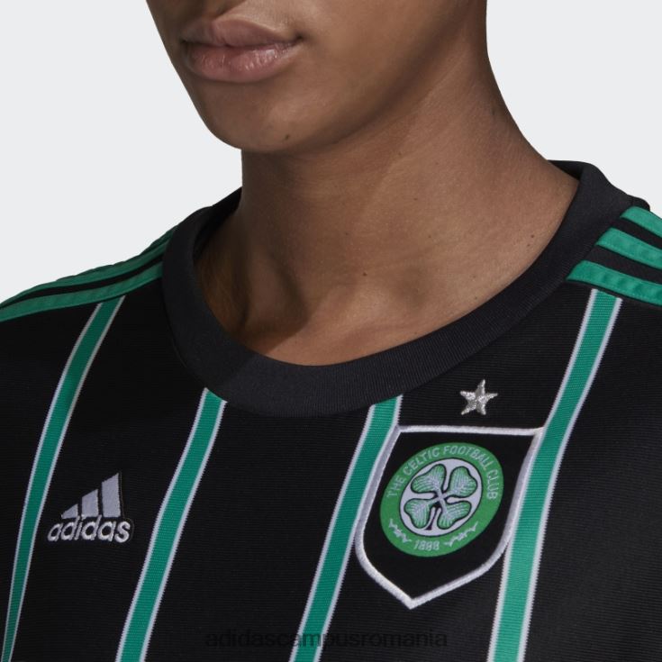 adidas campus romania tricou deplasare celtic fc 22/23 negru femei negru J266N216735