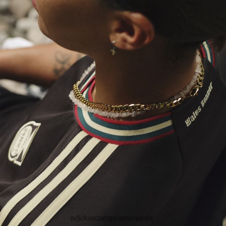 adidas campus romania tricou deplasare maro noapte Jamaica 23 femei maro noapte J266N216817