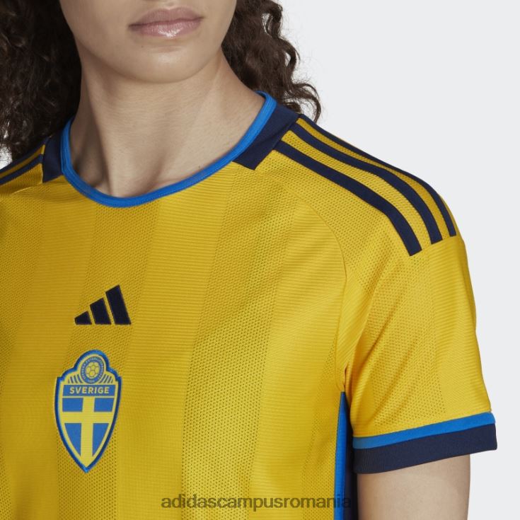 adidas campus romania tricou elegant Suedia 22 acasă eqt galben femei eqt galben J266N217282