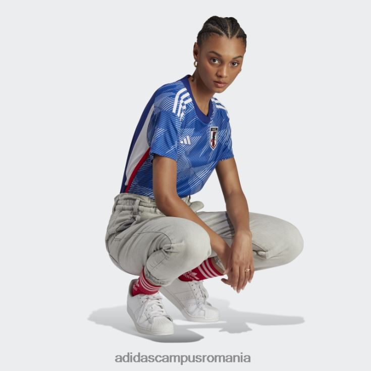 adidas campus romania tricou elegant japan 22 home japan blue femei albastru japonez J266N22563