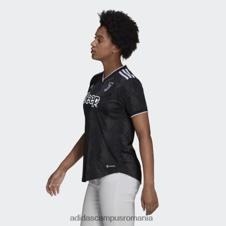 adidas campus romania tricou fierbinte carbon juventus 22/23 deplasare femei negru/alb/carbon J266N216888