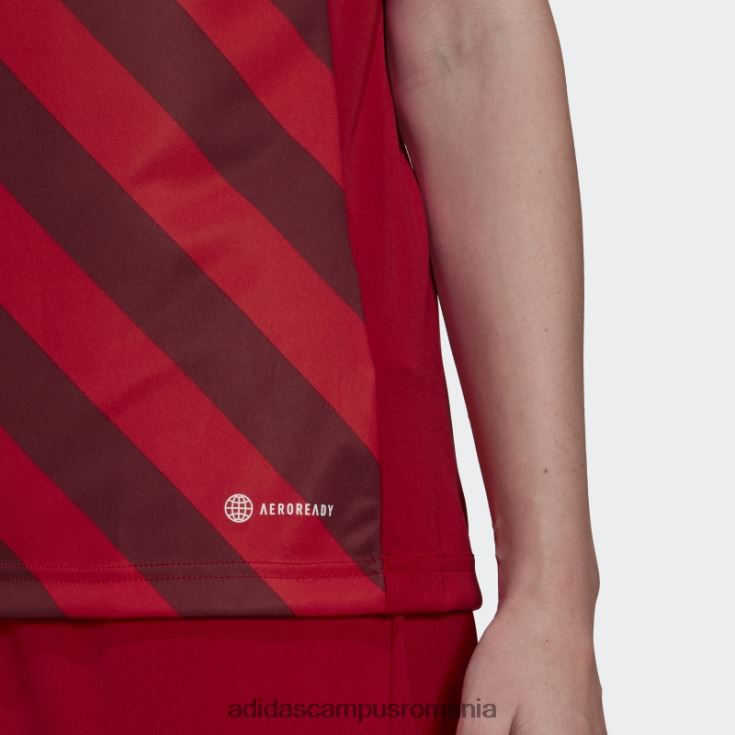 adidas campus romania tricou grafic rosu entrada 22 adidas femei roșu J266N217391