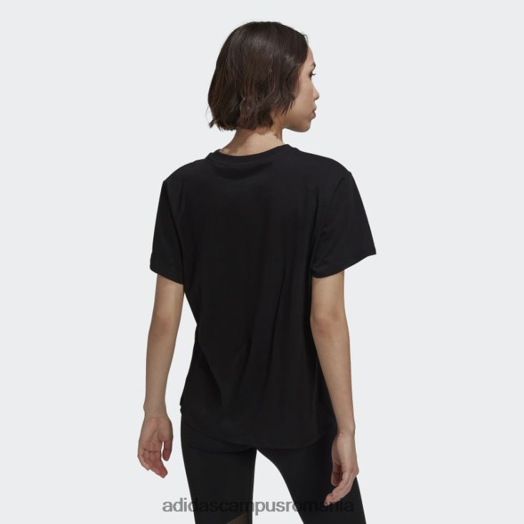 adidas campus romania tricou negru Olympique Lyonnais femei negru J266N217350