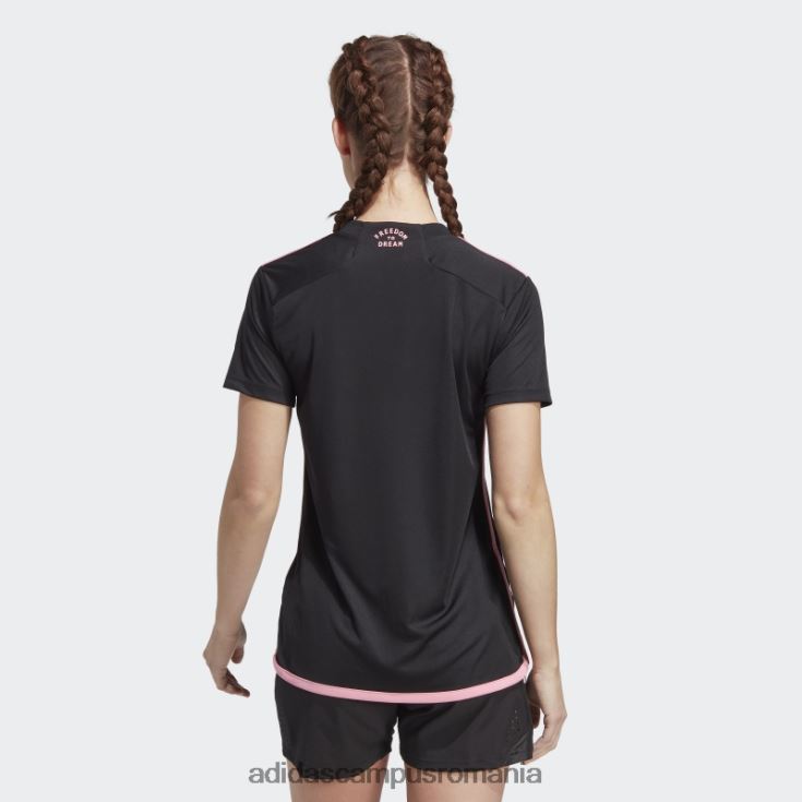 adidas campus romania tricou negru inter miami cf 23/24 deplasare femei negru J266N217231