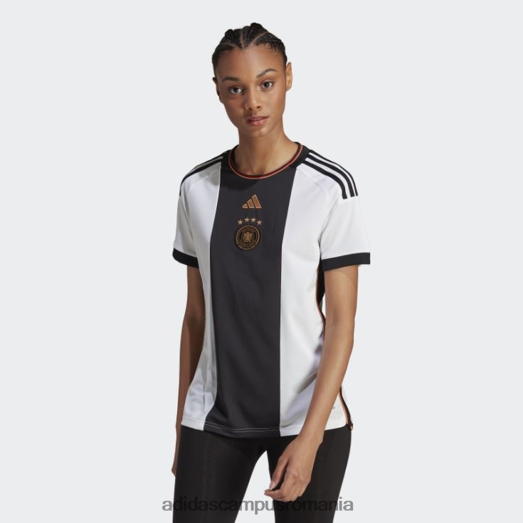 adidas campus romania tricoul alb al Germaniei 22 acasă femei alb J266N22530