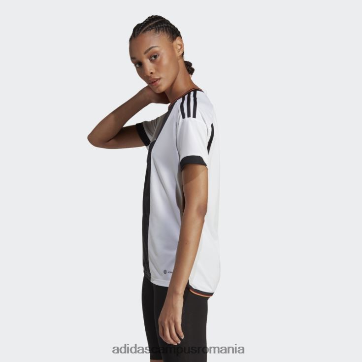adidas campus romania tricoul alb al Germaniei 22 acasă femei alb J266N22530