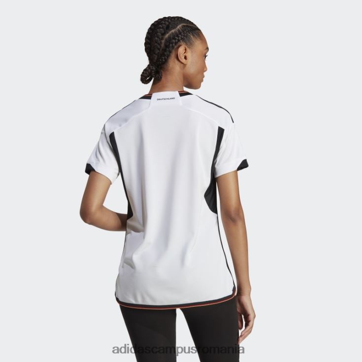 adidas campus romania tricoul alb al Germaniei 22 acasă femei alb J266N22530