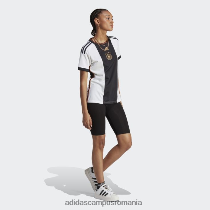 adidas campus romania tricoul alb al Germaniei 22 acasă femei alb J266N22530