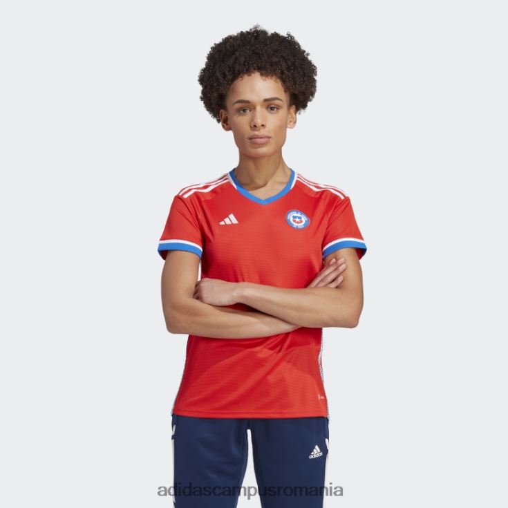 adidas campus romania tricoul chile 22 acasă roșu femei roșu J266N217336