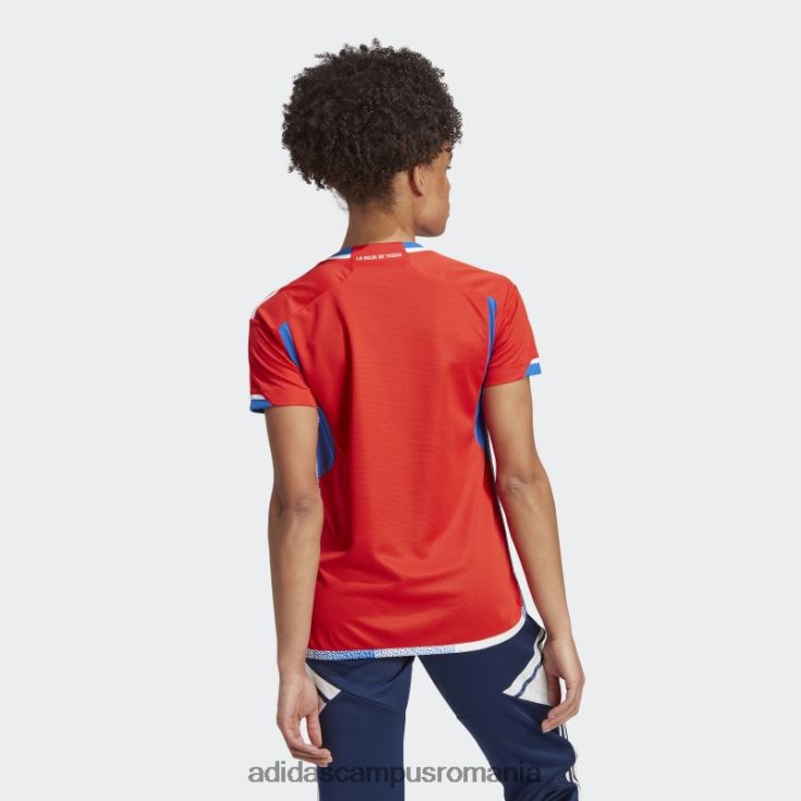 adidas campus romania tricoul chile 22 acasă roșu femei roșu J266N217336