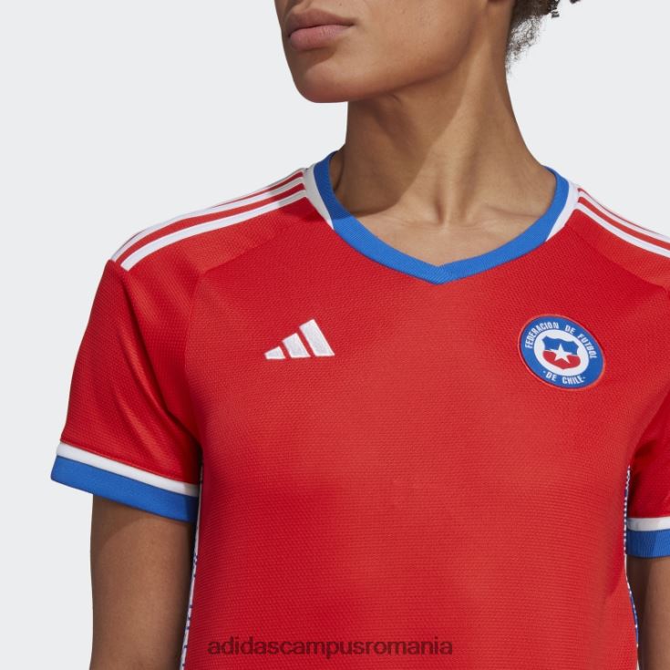 adidas campus romania tricoul chile 22 acasă roșu femei roșu J266N217336