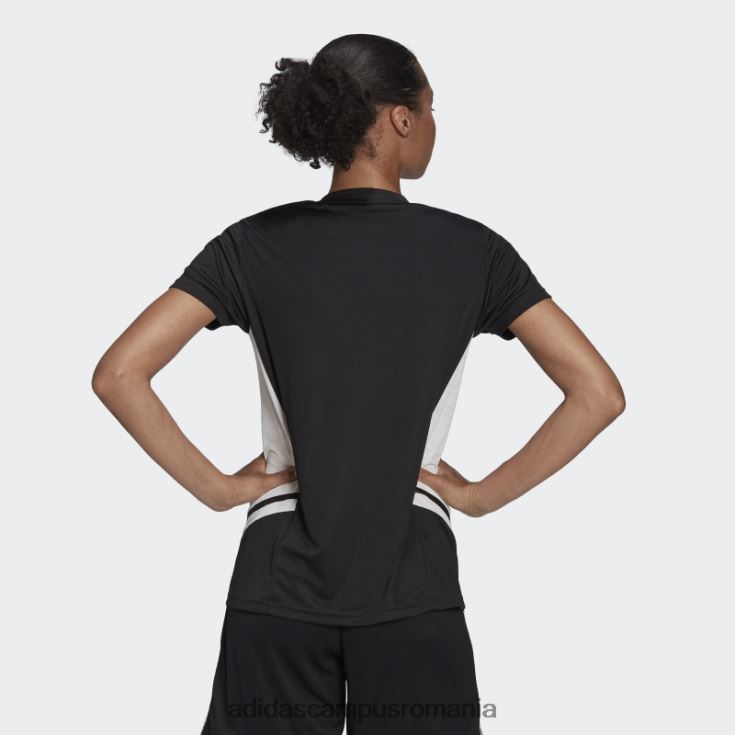 adidas campus romania tricoul condivo 22 negru femei alb negru J266N29428
