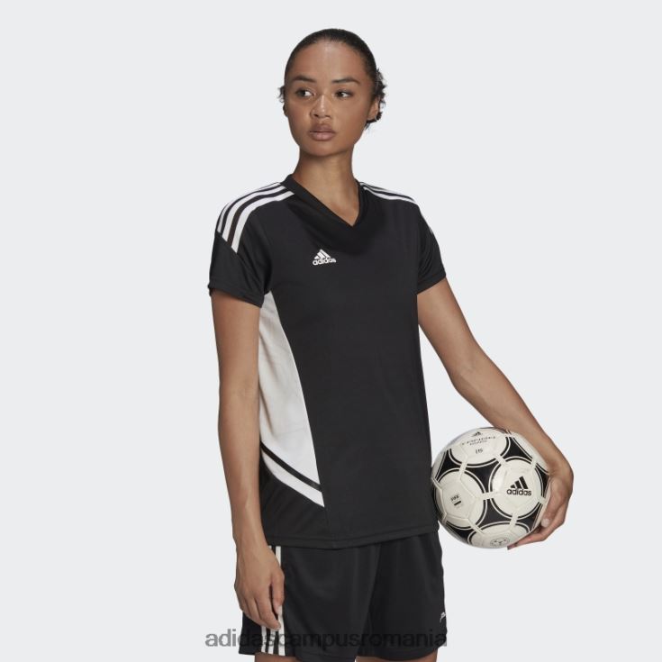 adidas campus romania tricoul condivo 22 negru femei alb negru J266N29428