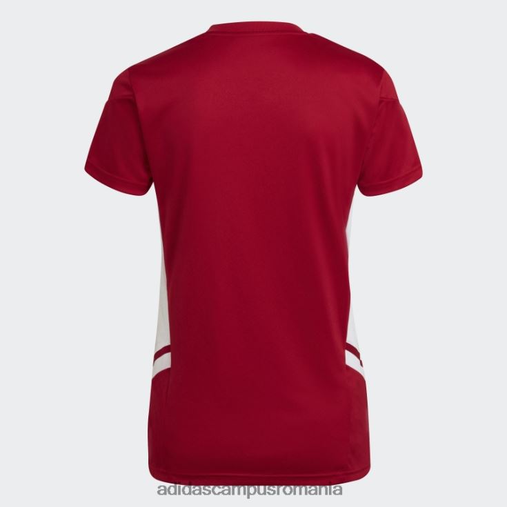 adidas campus romania tricoul condivo 22 rosu femei roșu J266N29667