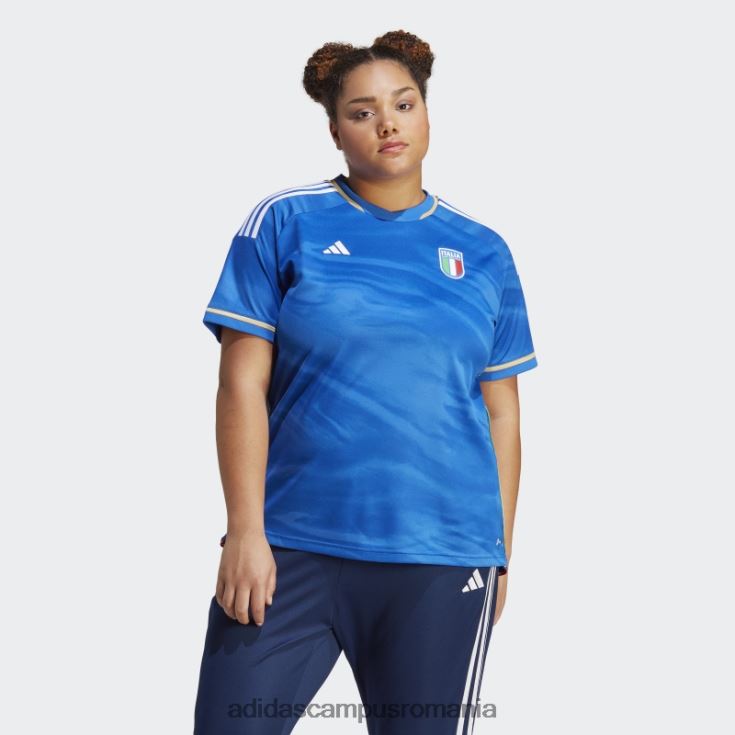 adidas campus romania tricoul de acasă echipa 23 feminin a Italiei (mărime plus) albastru femei albastru J266N217372